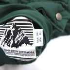 MT RAINIER DESIGN 60/40 Cross Reversible Western Down Vest S Green Cotton Nylon 700012476