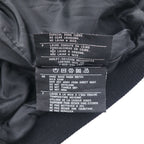 HARLEY DAVIDSON A-2 Leather Flight Bomber Jacket, Military Riders, L, Black, Grained Leather, Removable Liner, Epaulettes