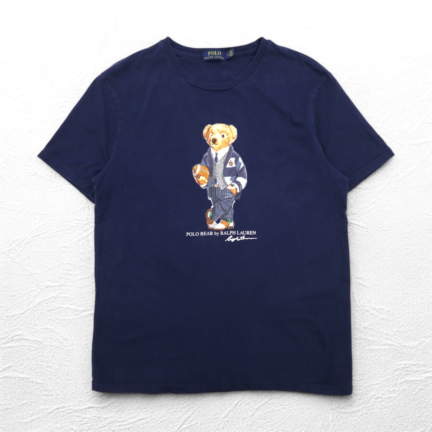 Ralph Lauren ポロベア Tシャツ ネイビー POLO RALPH LAUREN Polo Bear T-Shirt L Navy Cotton Print – 日本然リトテ