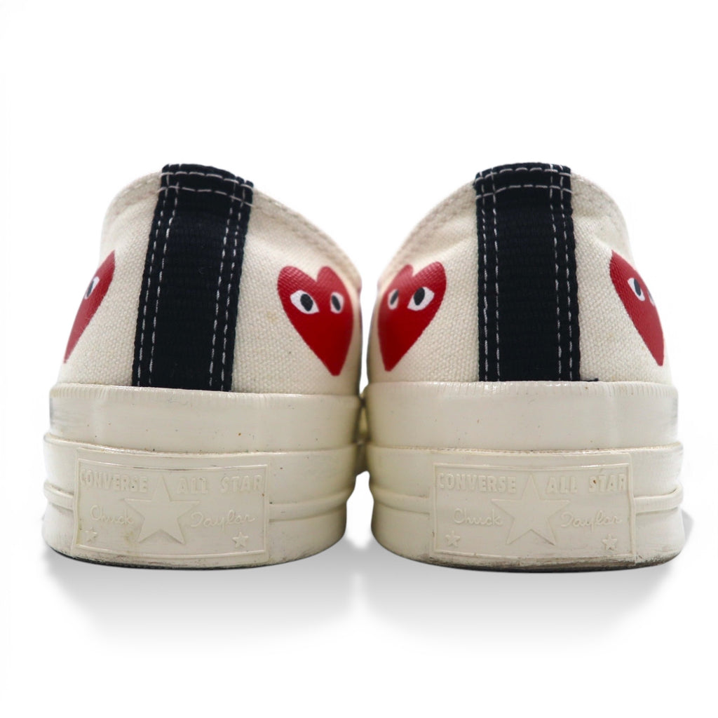 PLAY COMME des GARCONS × CONVERSE CT70 スニーカー 27cm ホワイト Chuck Taylor 70 チャックテイラー Multi Heart マルチハート 162975C