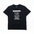 NEIGHBORHOOD QC/C-TEE.SS Tシャツ S ブラック コットン 212PCNH-ST07 日本製