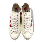 PLAY COMME des GARCONS × CONVERSE CT70 スニーカー 27cm ホワイト Chuck Taylor 70 チャックテイラー Multi Heart マルチハート 162975C