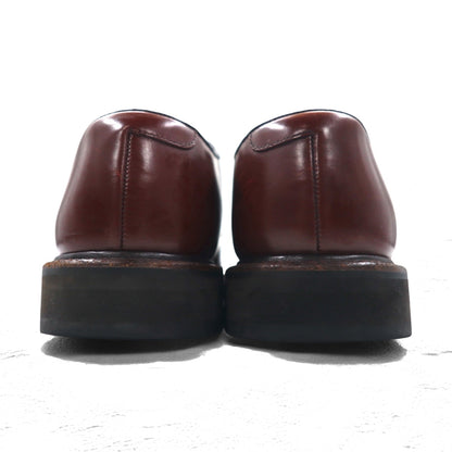 REGAL Uチップ ドレスシューズ 26.5cm ブラウン レザー 牛革 外羽根 スプリットトゥ AIR ROTATION SYSTEM W15A 日本製