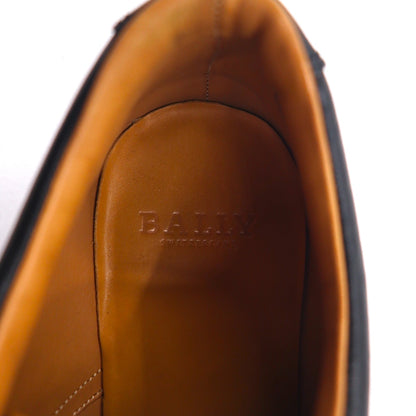 BALLY パンチング レザー スニーカー 27cm ブラック レザー トレインスポッティング FREENEW-FO 400