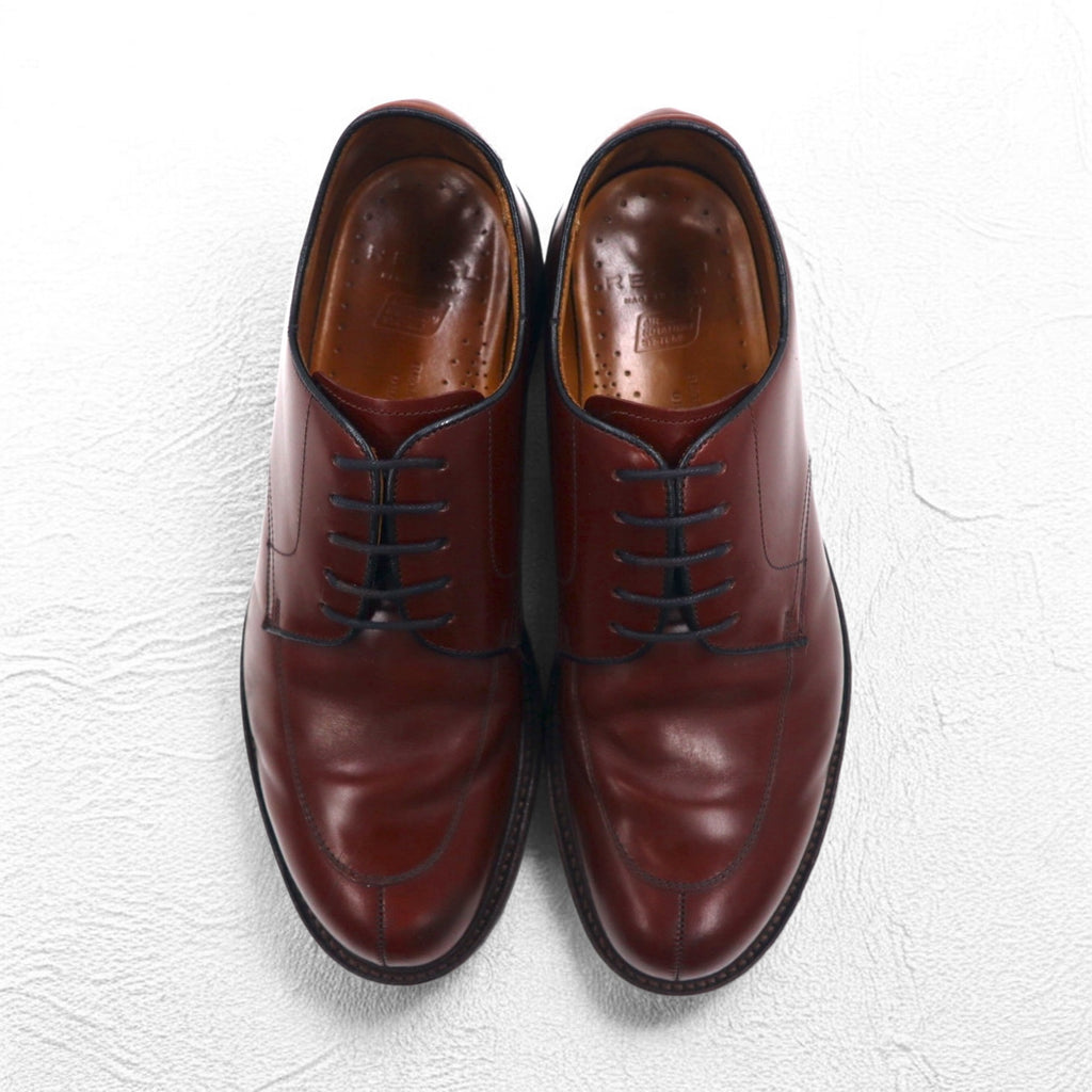 REGAL U-tip dress shoes, 26.5cm, brown, leather, cowhide, wingtip, split toe, AIR ROTATION SYSTEM, W15A, made in Japan