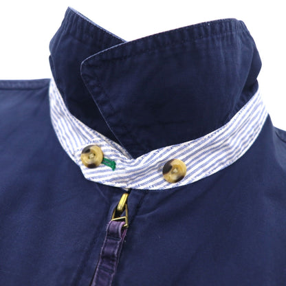 TOMMY HILFIGER 90年代 フラッグロゴ スウィングトップ L ネイビー コットン