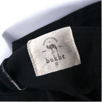 bukht カットオフ デニムパンツ S ブラック BASIC 5P SLIM DENIM PANTS B-M31806 日本製
