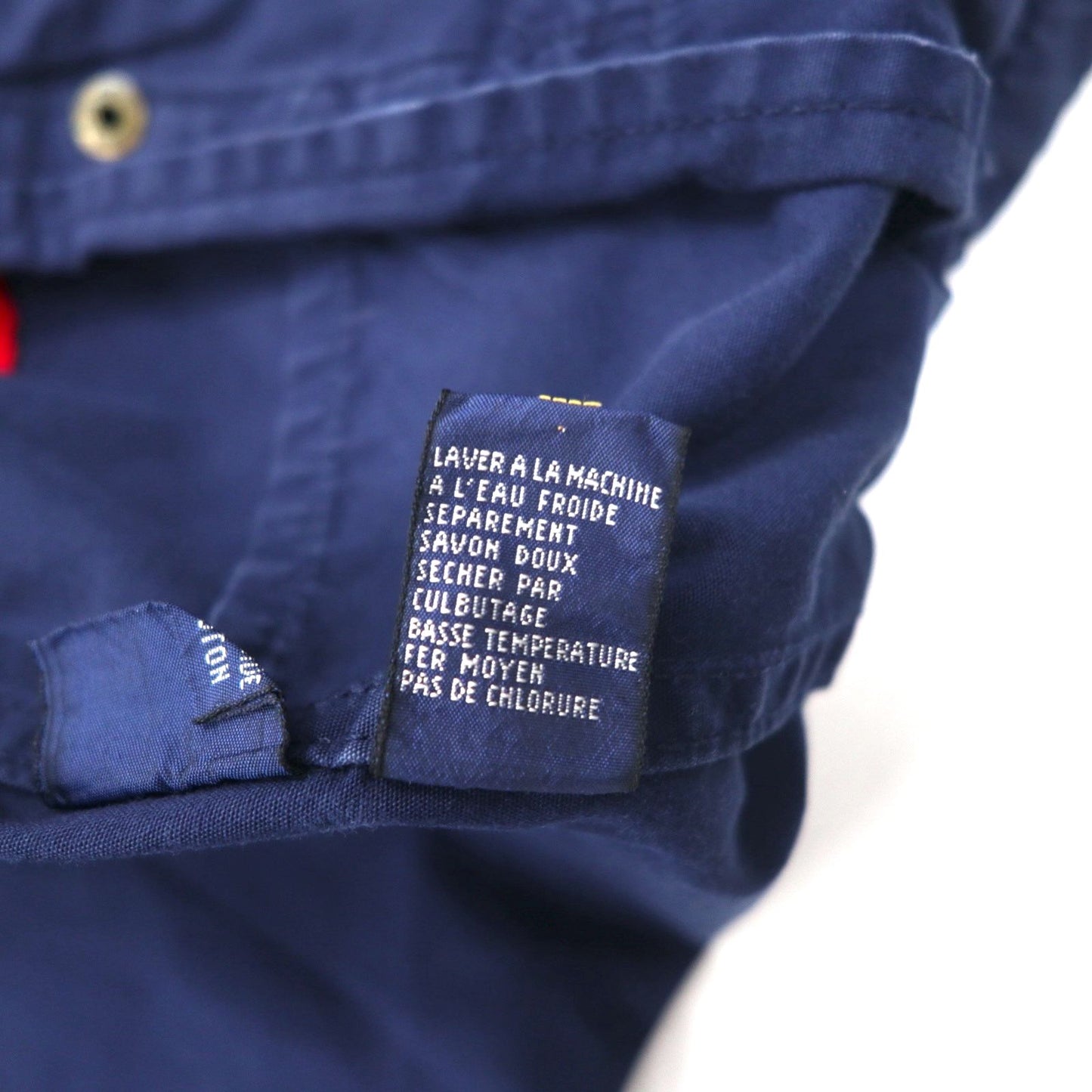 TOMMY HILFIGER 90年代 フラッグロゴ スウィングトップ L ネイビー コットン