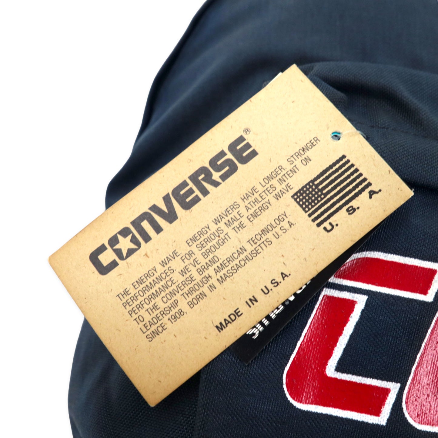 CONVERSE USA製 90年代 リュックサック バックパック ネイビー ナイロン CONS デッドストック 未使用品