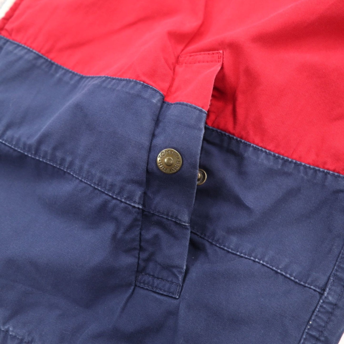 TOMMY HILFIGER 90年代 フラッグロゴ スウィングトップ L ネイビー コットン