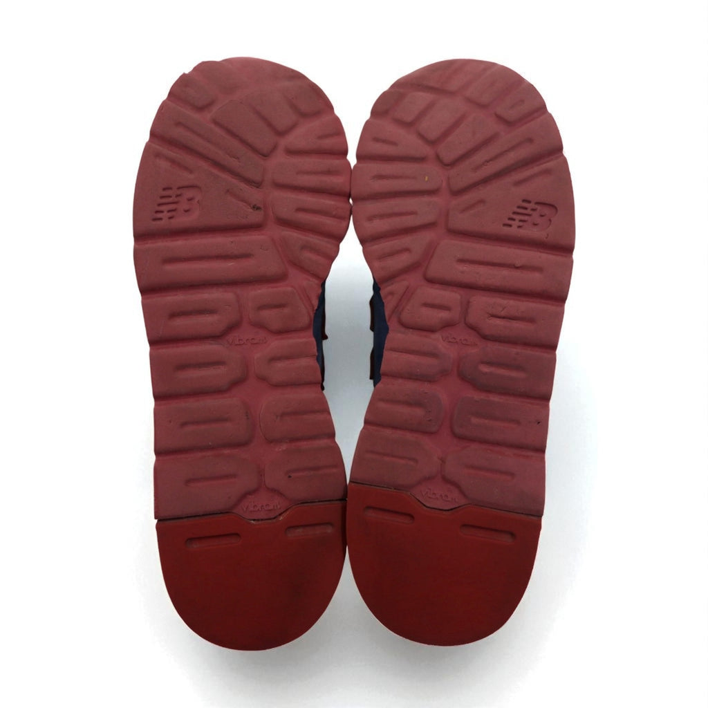 new balance USA製 M990DSA スエード スニーカー 26.5cm ネイビー ホーウィンレザー vibramソール