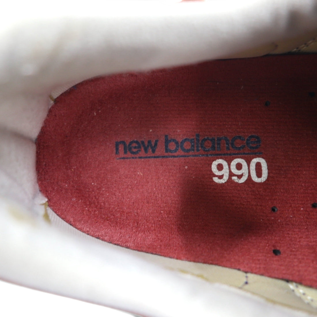 new balance USA製 M990DSA スエード スニーカー 26.5cm ネイビー ホーウィンレザー vibramソール