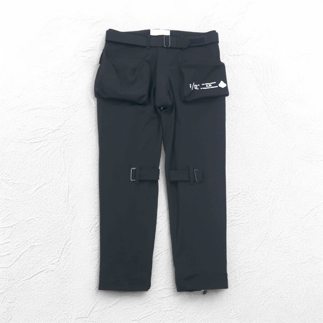 F/CE. × MOUNTAIN RESARCH ボンテージパンツ S ブラック SOLOTEX BONDAGE PANTS 10THFMR001