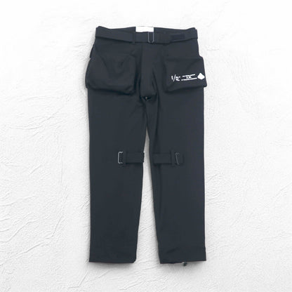 F/CE. × MOUNTAIN RESARCH ボンテージパンツ S ブラック SOLOTEX BONDAGE PANTS 10THFMR001