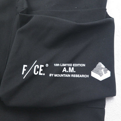 F/CE. × MOUNTAIN RESARCH ボンテージパンツ S ブラック SOLOTEX BONDAGE PANTS 10THFMR001