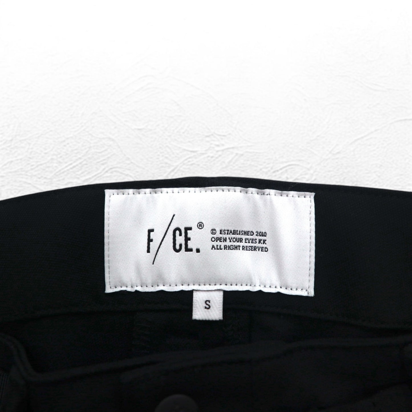 F/CE. × MOUNTAIN RESARCH ボンテージパンツ S ブラック SOLOTEX BONDAGE PANTS 10THFMR001