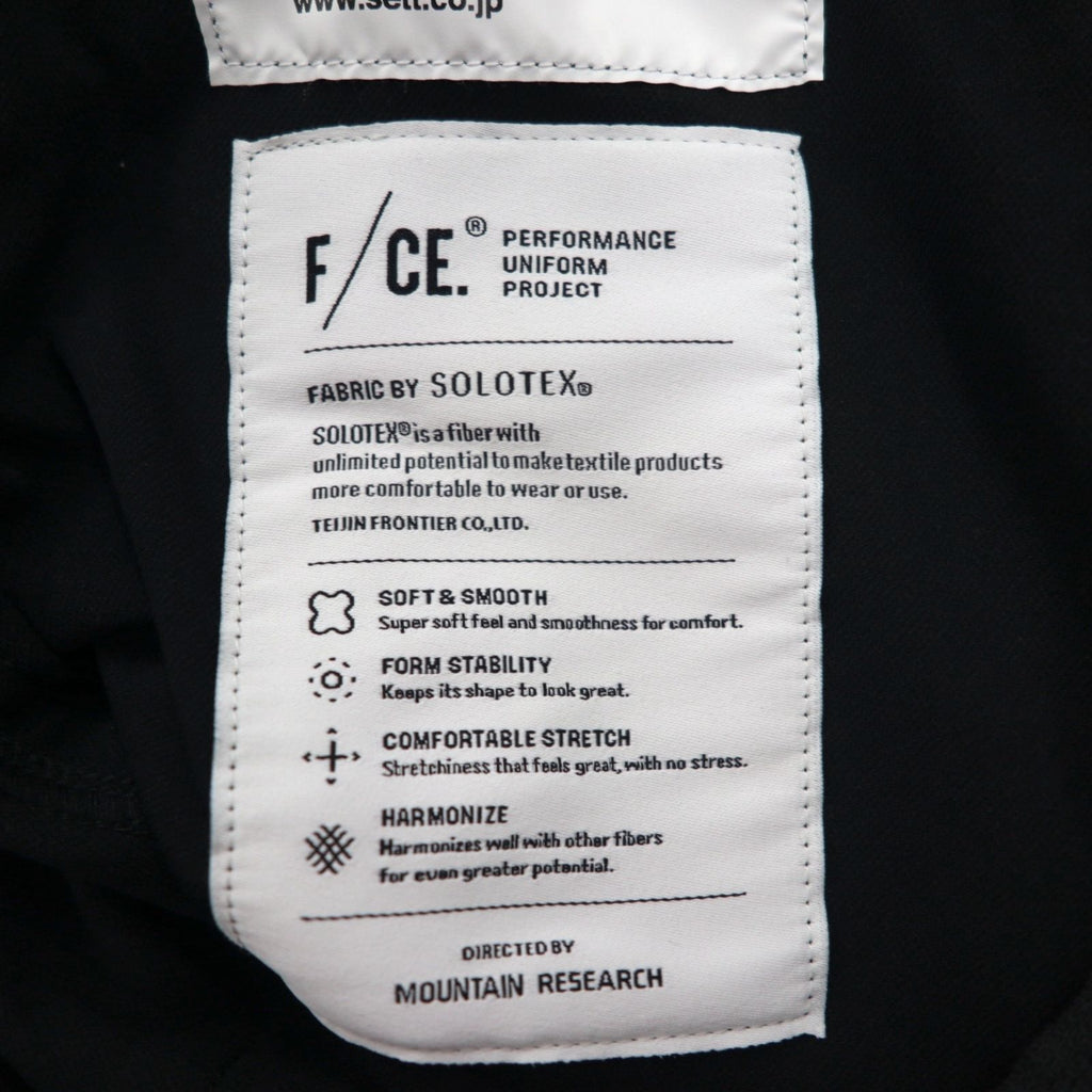 F/CE. × MOUNTAIN RESARCH Bondage Pants S Black SOLOTEX BONDAGE PANTS 10THFMR001