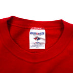 JERZEES Big Size Crew Neck Sweatshirt XL Red Cotton BIG BEAR Made in Mexico