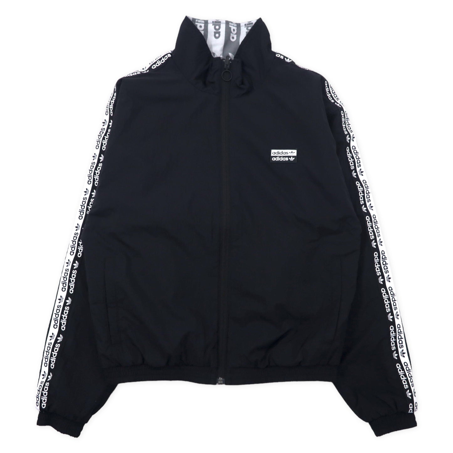 Adidas Originals Patterned Reversible Jacket M Gray Black
