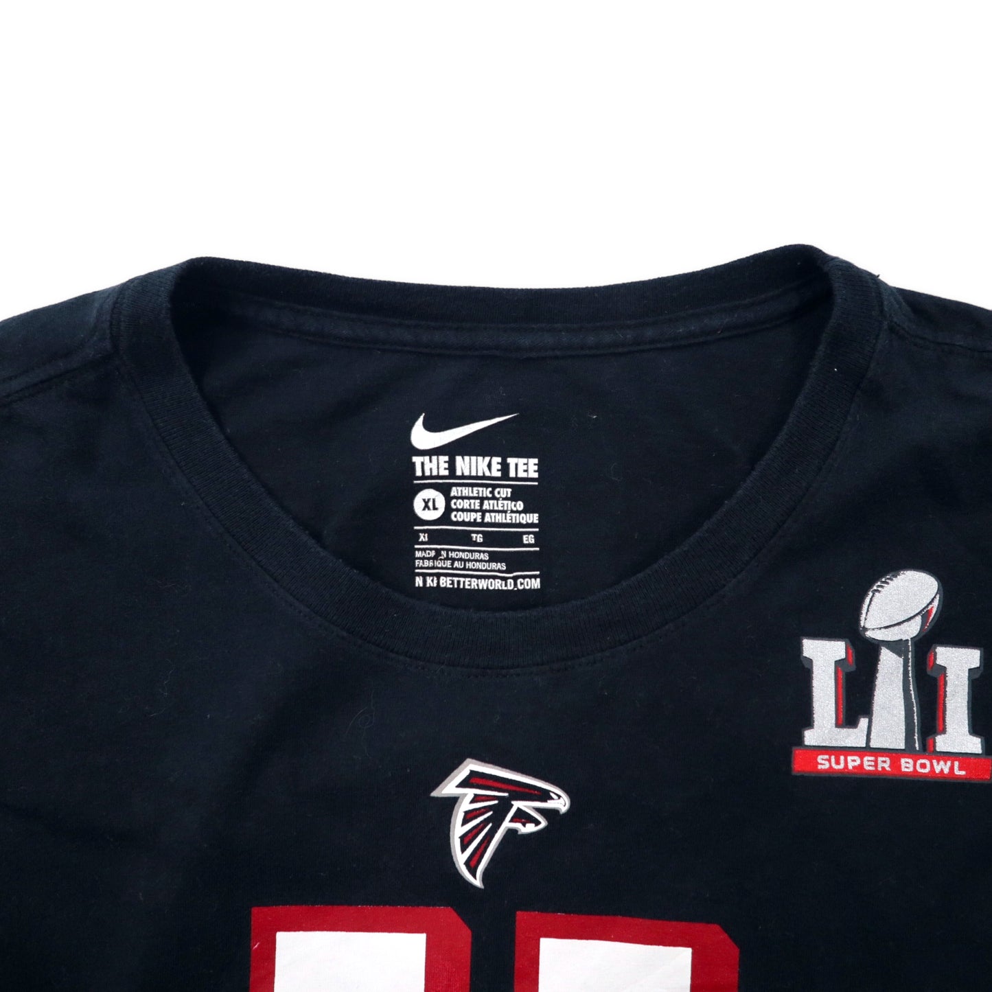 NIKE NFL フットボール プリントTシャツ XL ブラック コットン ナンバリング JONES