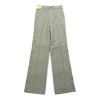 BIG JOHN 70年代 センタープレス ブーツカット フレアパンツ S ベージュ デッドストック 未使用品