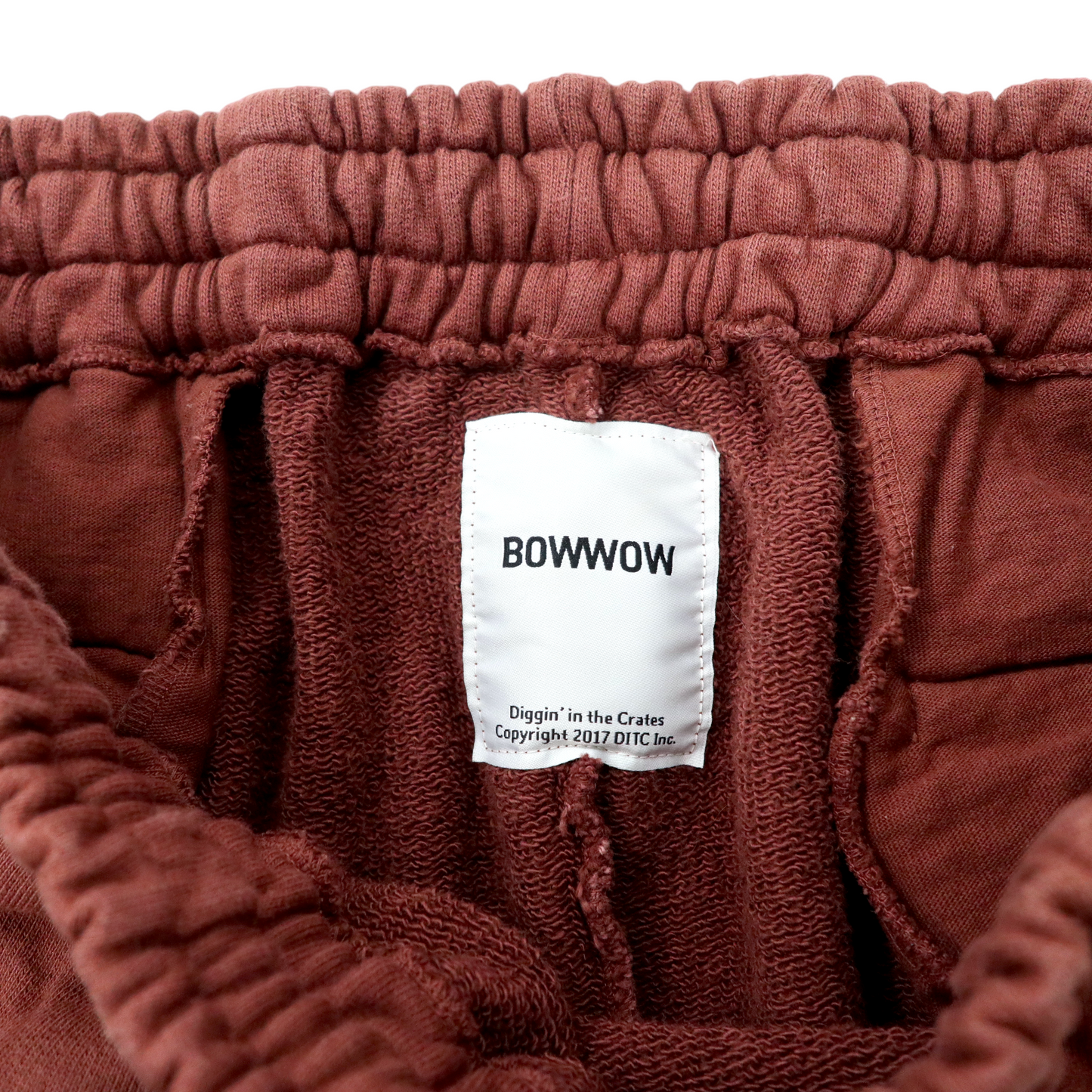 BOWWOW スウェットカーゴパンツ L ブラウン SWEAT CARGO PANTS 22AW 日本製