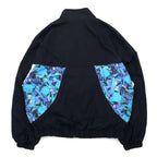 Reebok 90s Nylon Jacket Jersey L Black Polyester Vector Logo