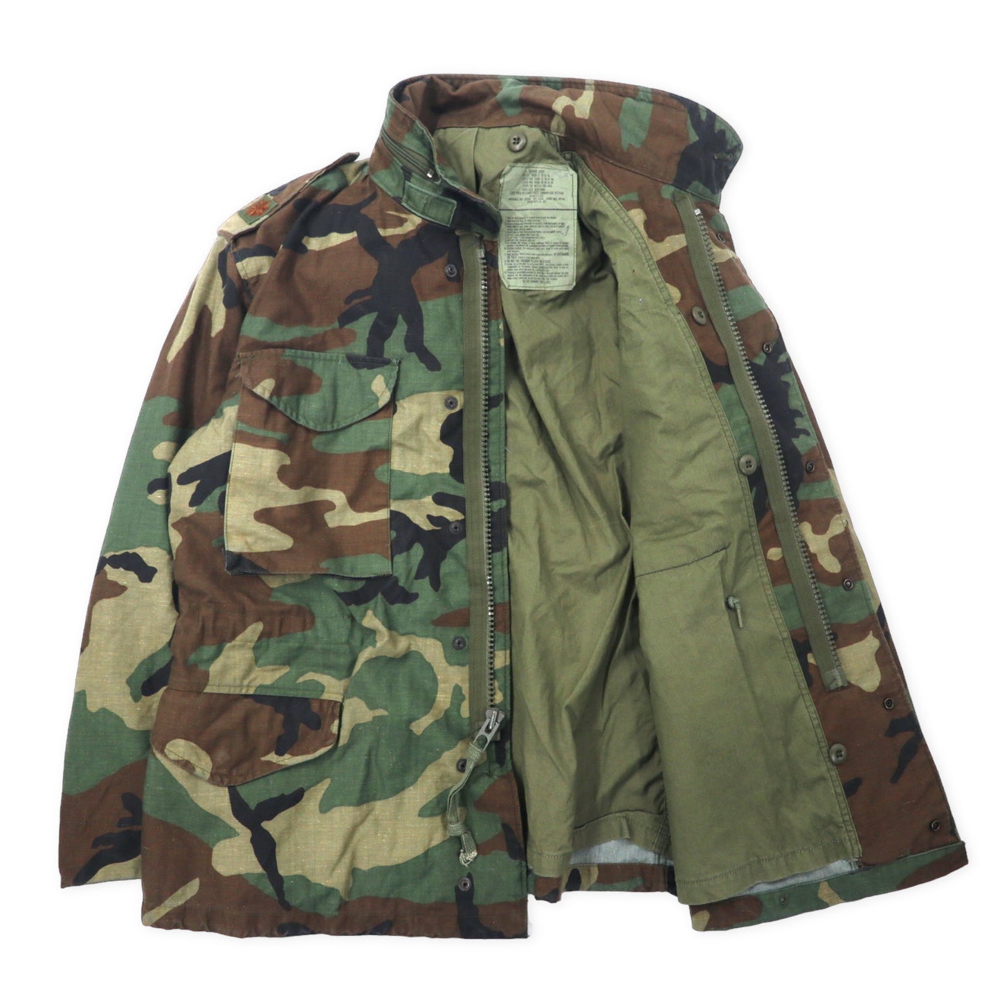 □ GOLDEN MFG M-65 field jacket カーキ古着 - ミリタリージャケット