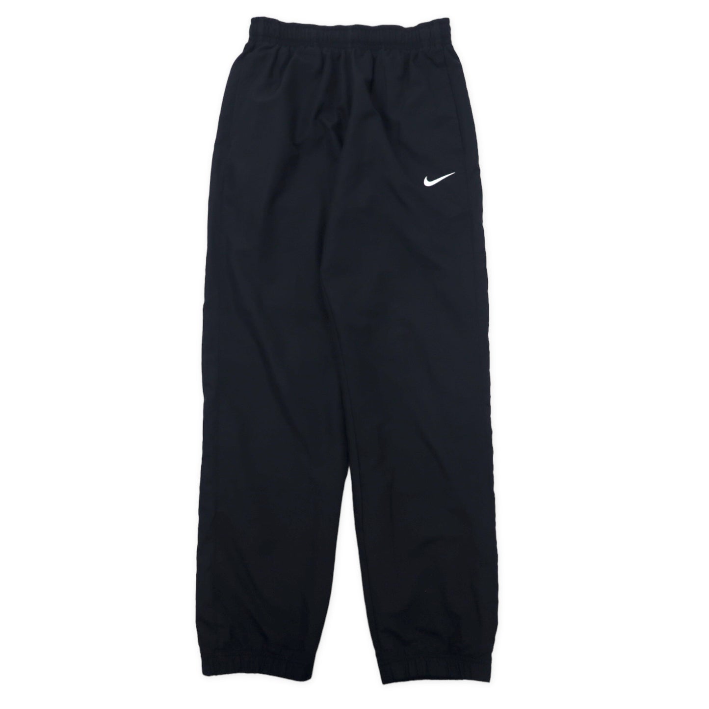 NIKE TRACK PANTS Jersey S Black Polyester Swash logo embroidery