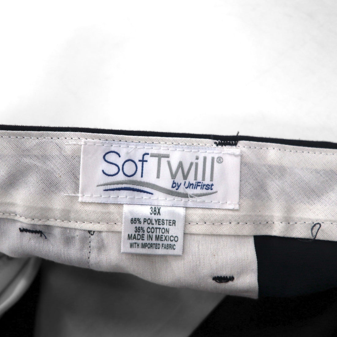 SofTwill by UniFirst リフレクター バギー ショート カーゴパンツ ワークパンツ XL ブラック 膝下丈 メキシコ製