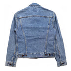 Levi's 90年代 USA製 デニムジャケット 4thタイプ Gジャン S インディゴ ブルー アイスウォッシュ 70505-0217 ボタン裏527