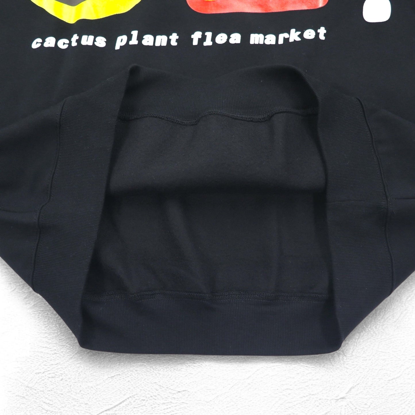 CACTUS PLANT FLEA MARKET × McDonalds 発泡プリント ヘビー パーカー CPFM Icons! Hoodie M ブラック 裏起毛 22AW