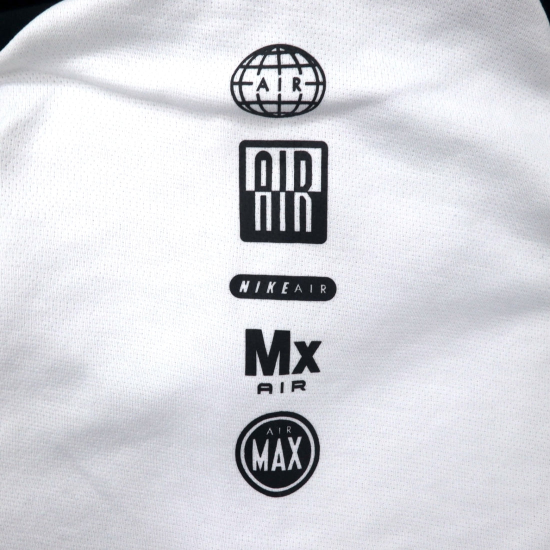 NIKE Air Max Hybrid Full Zip Hoodie XXL Black Cotton Air Max Hybrid Full Zip Hoodie 805136-010
