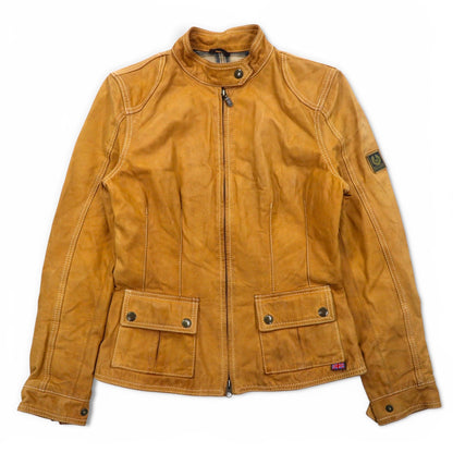 Belstaff GOLD Label Italy Made Leather Motorcycle Jacket Rider's