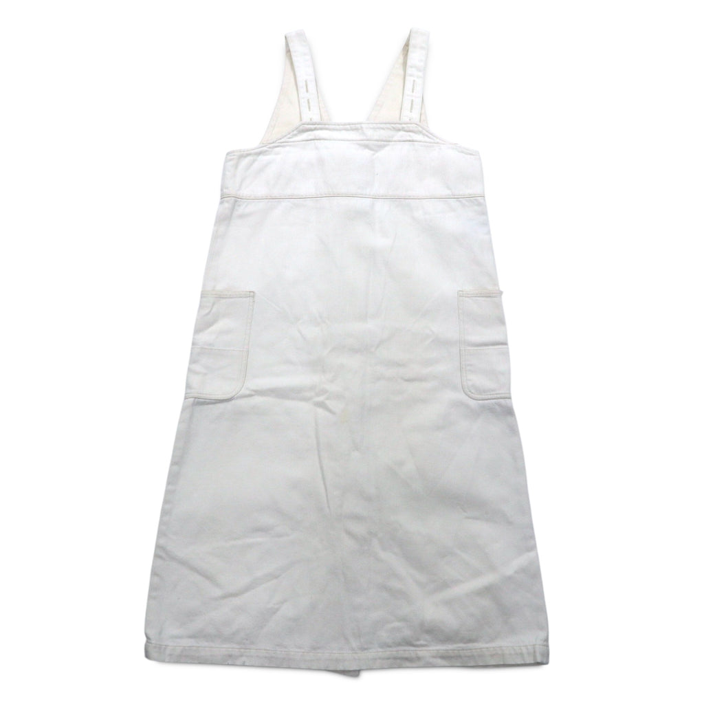 NIMES 2-way front and back jumper skirt overalls FREE white cotton NFG9508023