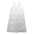 NIMES 2-way front and back jumper skirt overalls FREE white cotton NFG9508023
