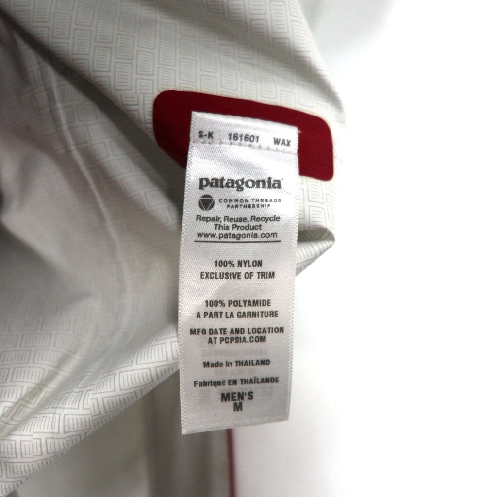 Patagonia トレントシェルジャケット M レッド ナイロン 止水ジップ TORRENTSHELL JACKET 84935