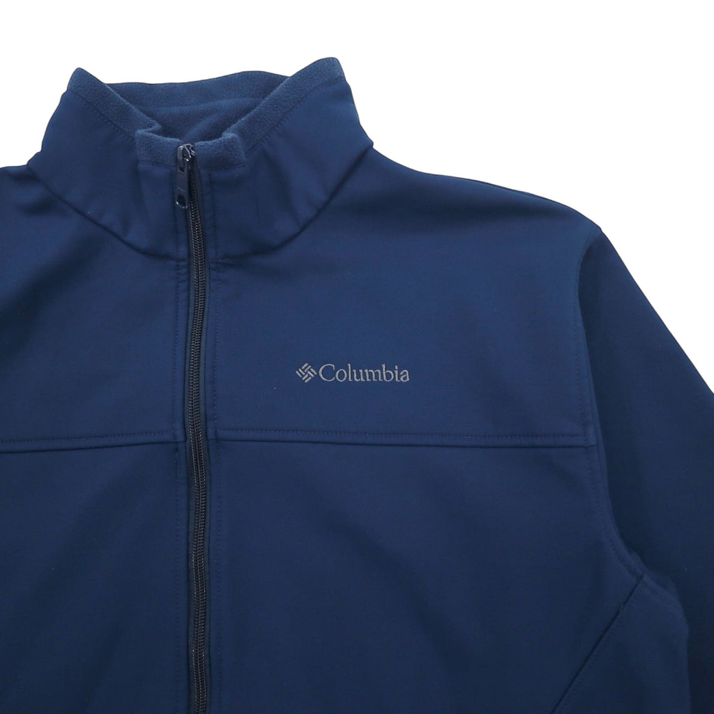 Columbia フリースライニング ソフトシェルジャケット L ネイビー ポリエステ Men's Ascender Softshell Jacket XM6924