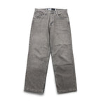 Levi's Silver Tab Loose Wide Leg Denim Pants, Size L, Gray, Zipper Fly, A3421-0006