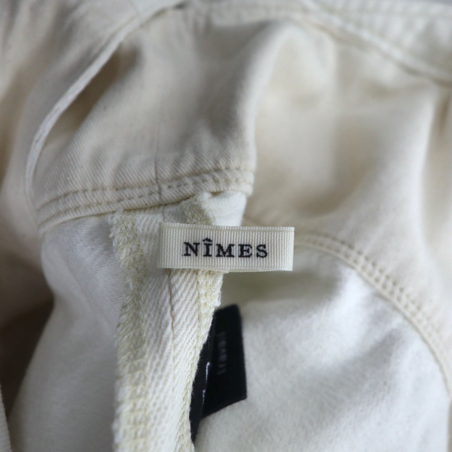 NIMES 2-way front and back jumper skirt overalls FREE white cotton NFG9508023