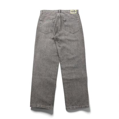 Levi's シルバータブ SILVERTAB ルーズ LOOSE ワイド デニムパンツ L グレー ジッパーフライ A3421-0006