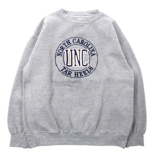 CS CRABLE SPORTSWEAR 90年代 カレッジスウェット M グレー コットン UNC