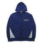 NAUTICA COMPETITION Full Zip Hoodie S Blue Grey Cotton