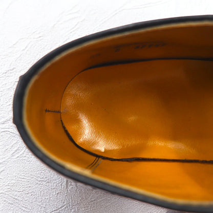 Vintage Wingtip Dress Shoes ウィングチップ ドレスシューズ 26.5cm ブラック レザー フルブローグ メダリオン 57947