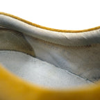 COMME des GARCONS SHIRT Crazy Pattern Wingtip Leather Sneakers 26.5cm Yellow Suede