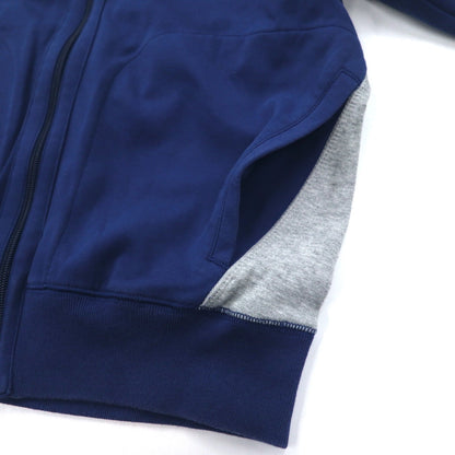 NAUTICA COMPETITION フルジップ パーカー S ブルー グレー コットン