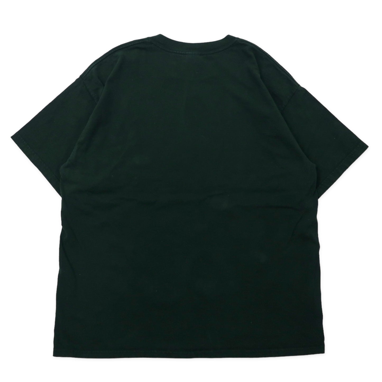 GILDAN カレッジプリントTシャツ XL グリーン コットン ヘビーウェイト PUBLO WEST PANTHERS
