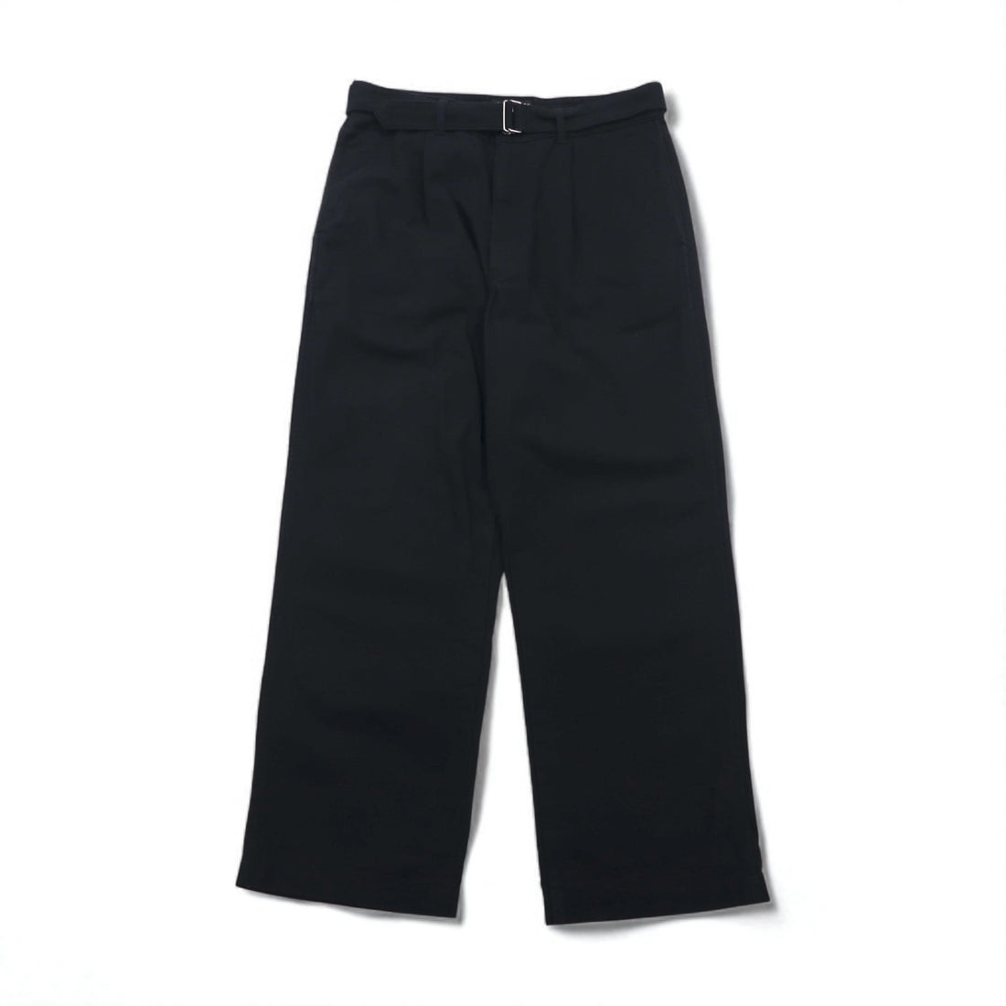 Schott ヘリンボーン ミリタリー トラウザーズ HERRINBONE MILITARY TROUSERS ワークパンツ L ブラック コットン 3196020