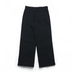 Schott ヘリンボーン ミリタリー トラウザーズ HERRINBONE MILITARY TROUSERS ワークパンツ L ブラック コットン 3196020
