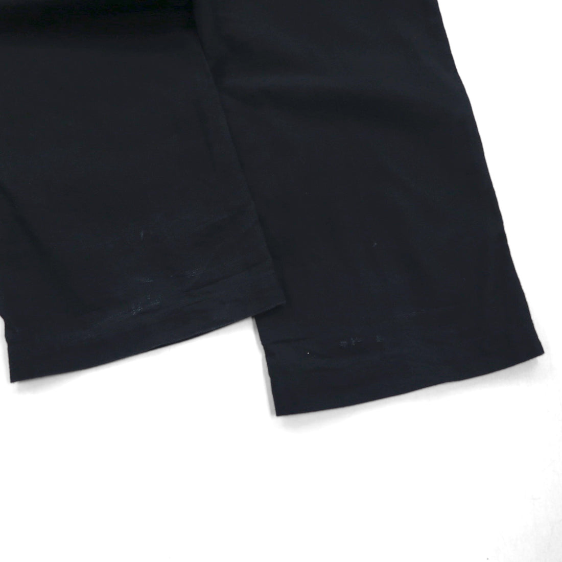 Schott ヘリンボーン ミリタリー トラウザーズ HERRINBONE MILITARY TROUSERS ワークパンツ L ブラック コットン 3196020